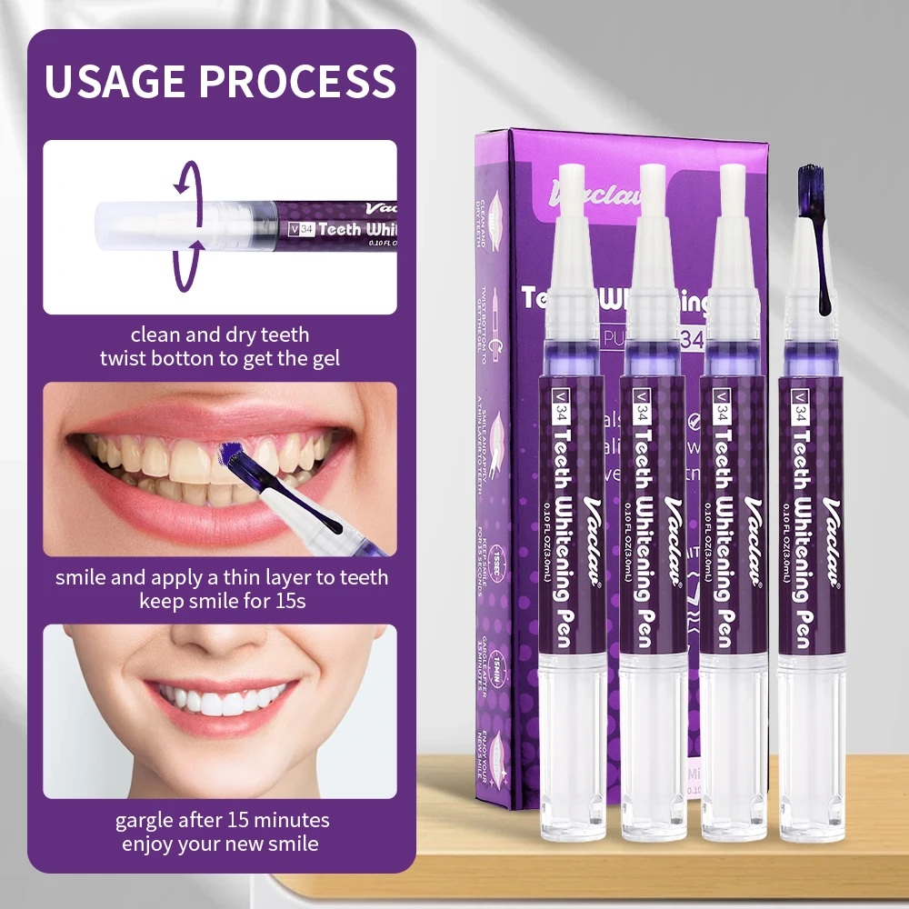 Vaclav V34 Purple Teeth Whiten - Teeth Whitening Near Me 评论和价格